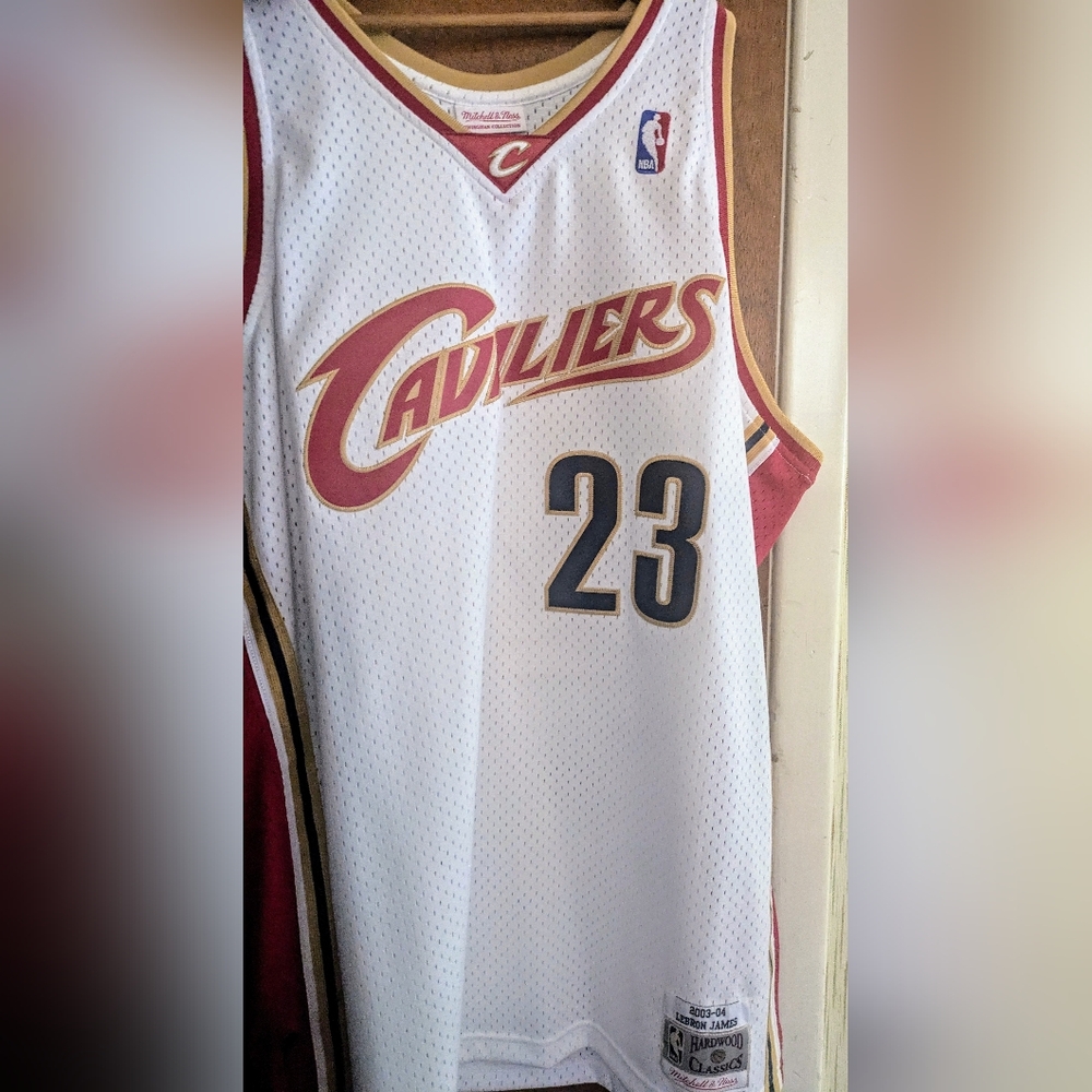 Mint condition Lebron James Jersey